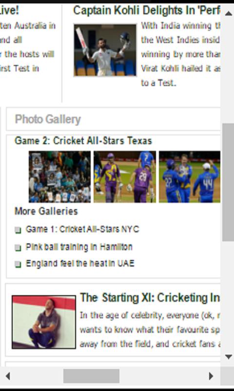 News about the cricket world - App on Amazon Appstore