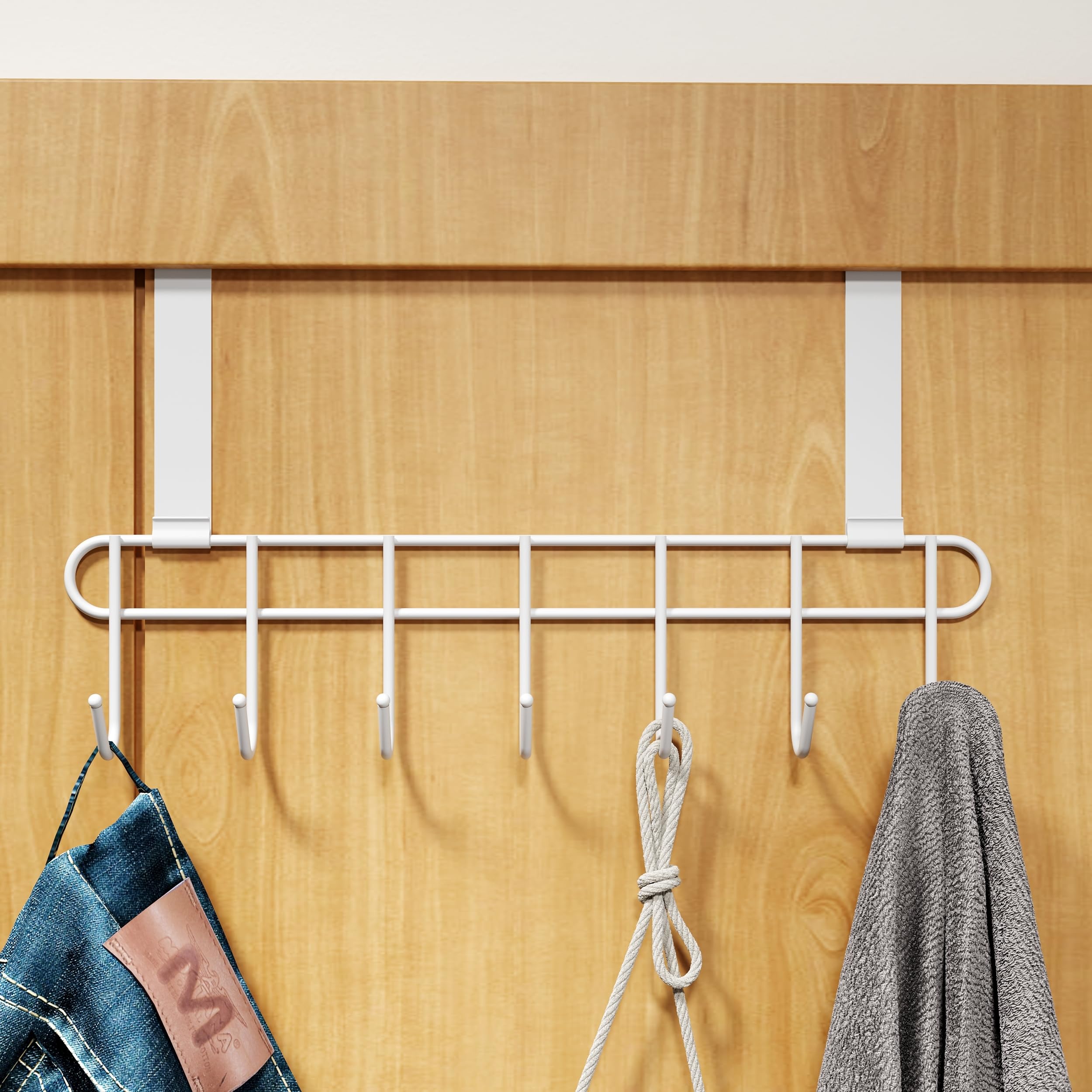 See full amazon price history chart for RIOMAX Multifunctional Over The Door Hook Hanger Organizer/Wall Hook Rack for Hanging Clothes, Towel Hanger, Kitchen Hanger, Bathroom Hanger - (7 Hook) (Pack of 1) (White) RIOMAX Multifunctional Over The Door Hook Hanger Organizer/Wall Hook Rack for Hanging Clothes, Towel Hanger, Kitchen Hanger, Bathroom Hanger - (7 Hook) (Pack of 1) (White) (B0D78TTRZC) Amazon Price History, Amazon Price Tracker