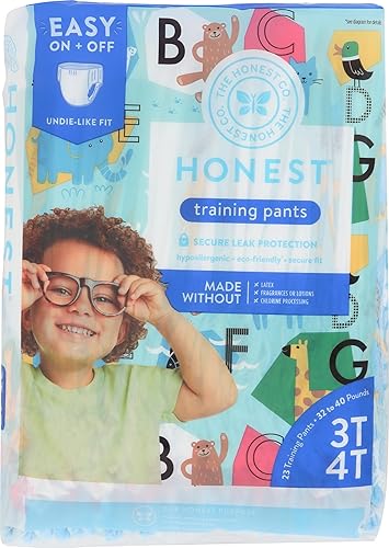 The Honest Honest - Pantalones de entrenamiento para animales, 3T-4T, 23 unidades