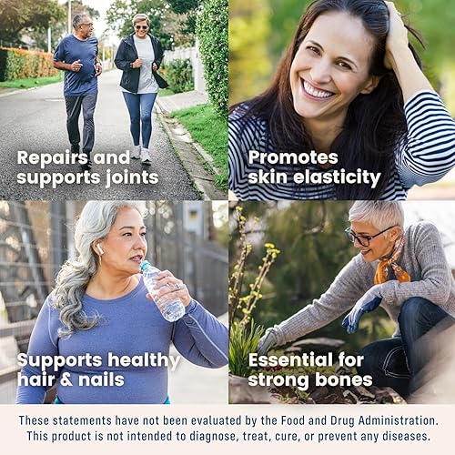 Miniatura 8 de NativePath Péptidos de colágeno Colágeno hidrolizado tipo 1 y 3. Proteína en polvo cetogénica y paleo alimentada con pasto para cabello, piel,