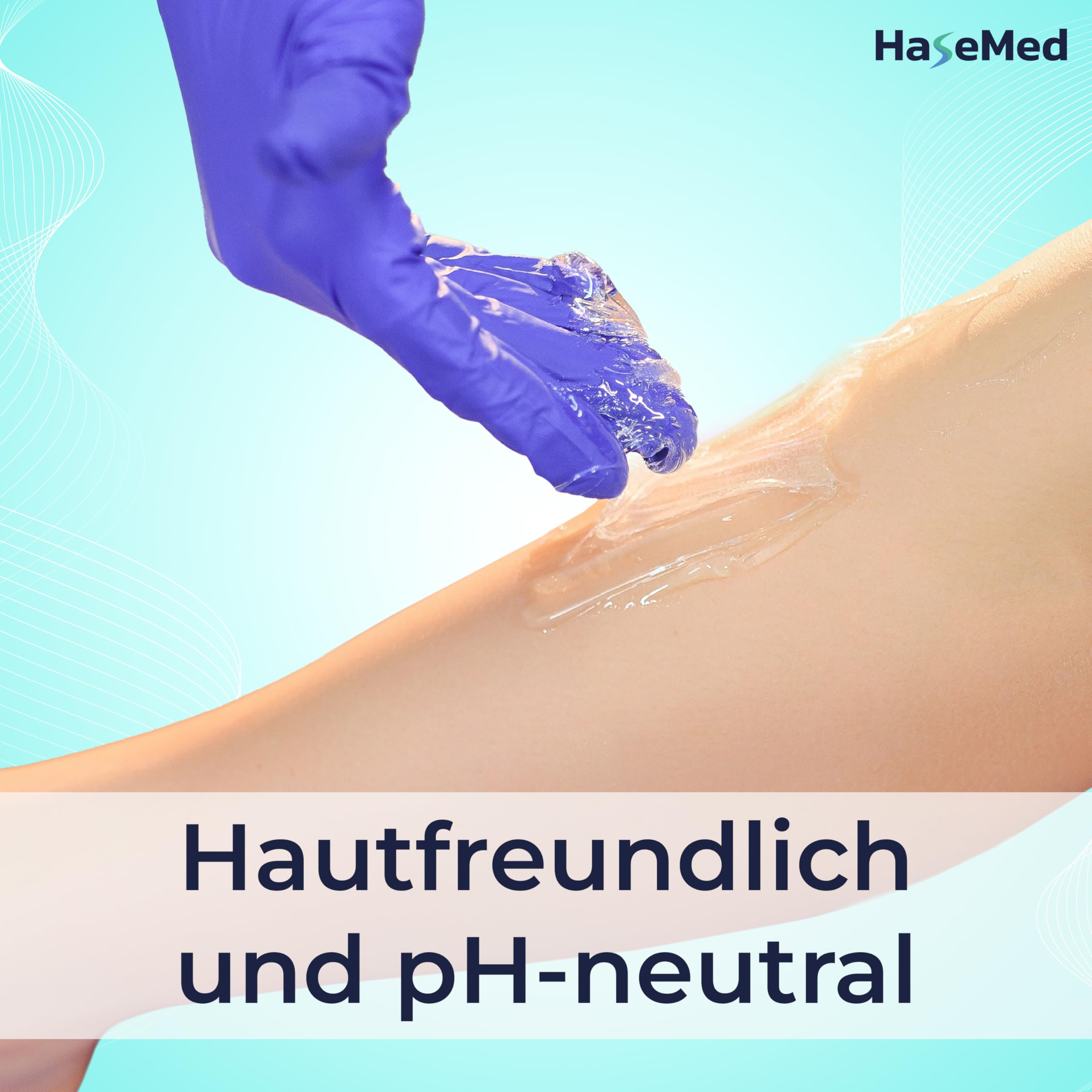 HaseMed - Gel ultrasónico de 10 l (2 unidades) – pH neutro, respetuoso con la piel y biocompatible para una óptima transmisión ultrasónica, ideal para exámenes de ultrasonidos en la práctica y la vida
