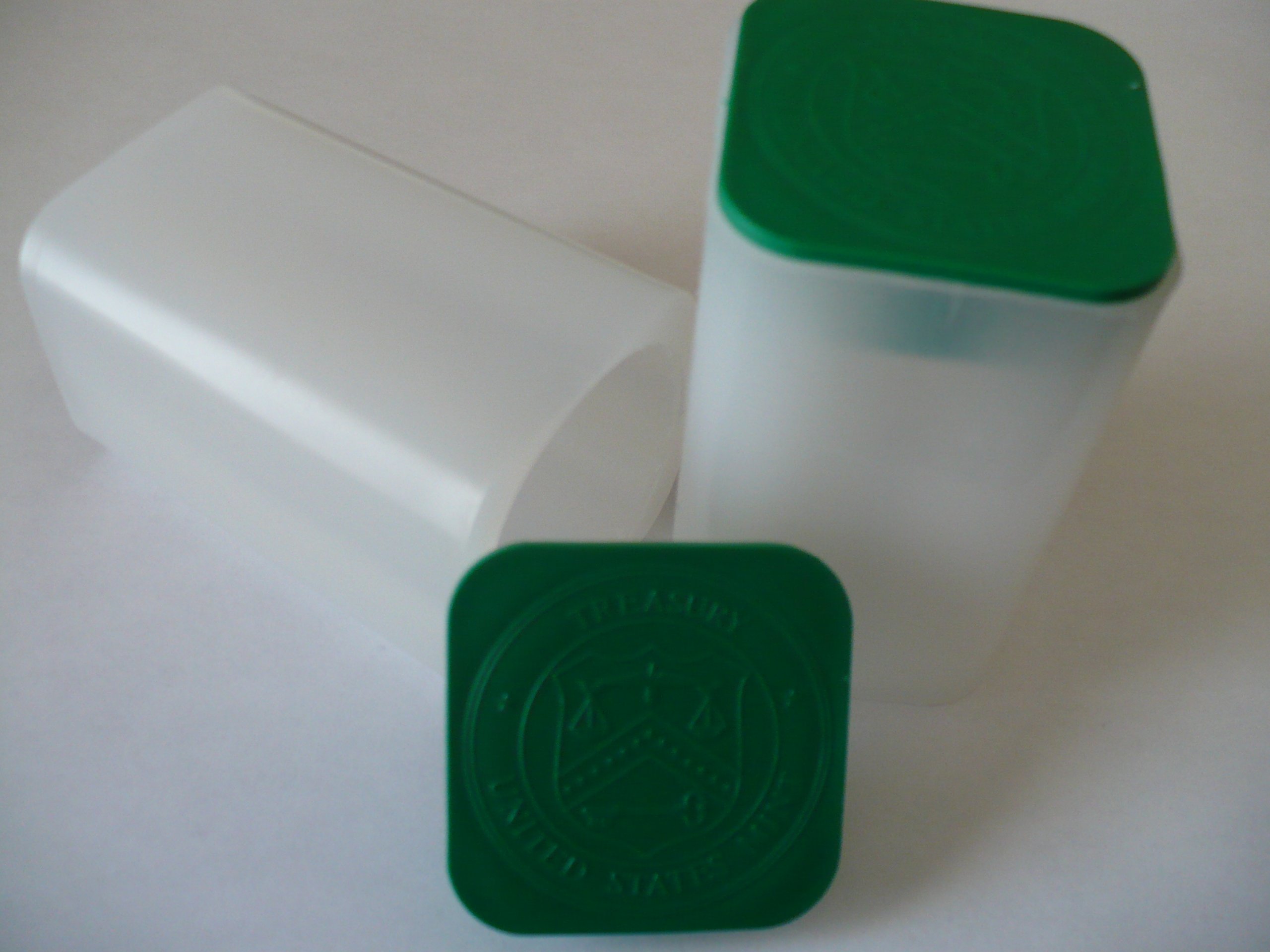 Buy Genuine Coin Containers Silver Eagle Tube Holders 2 each Empty US