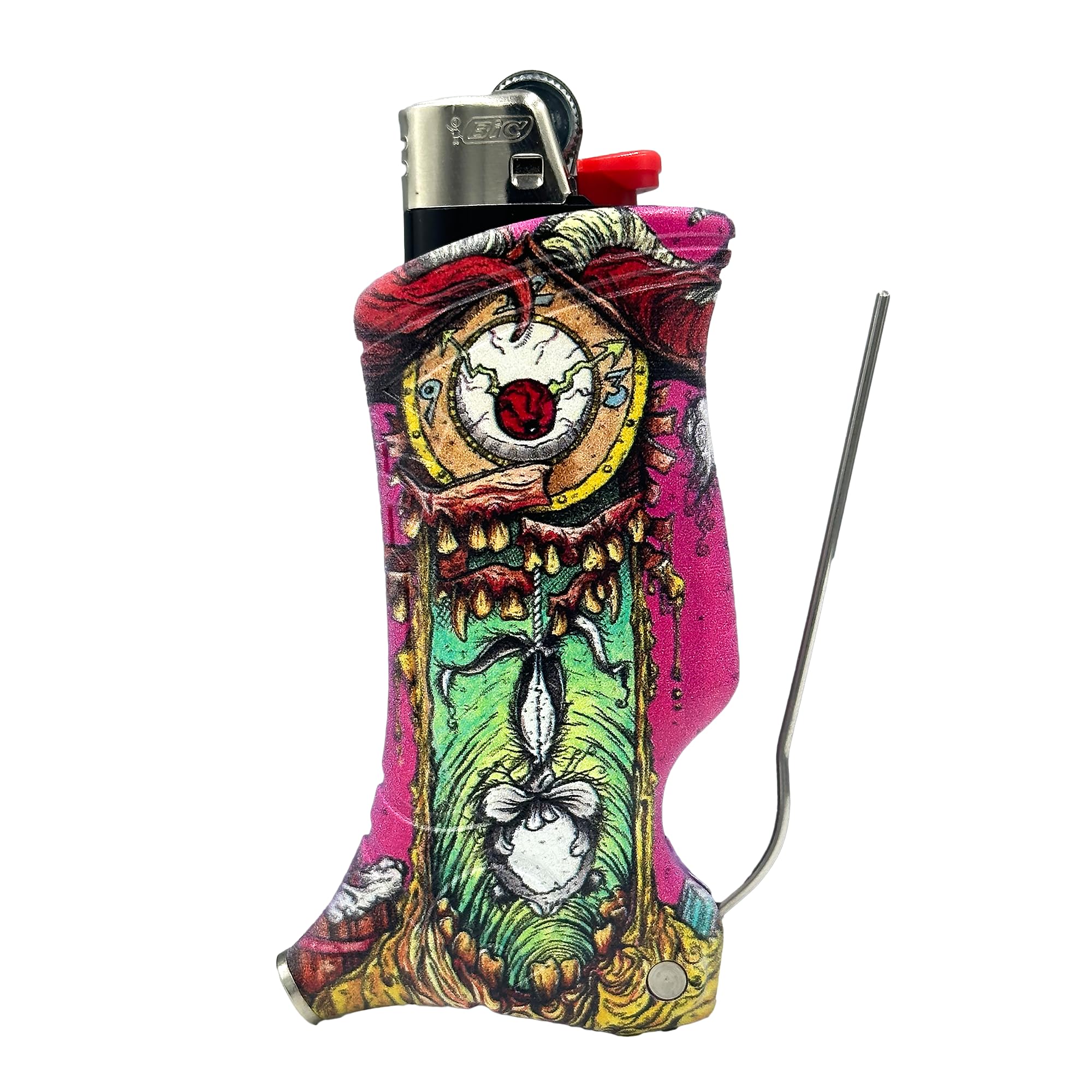 Toker Poker - Bic Lighter Case Multi Tool Alice Collection - All Inclusive Tool for Camping and Other