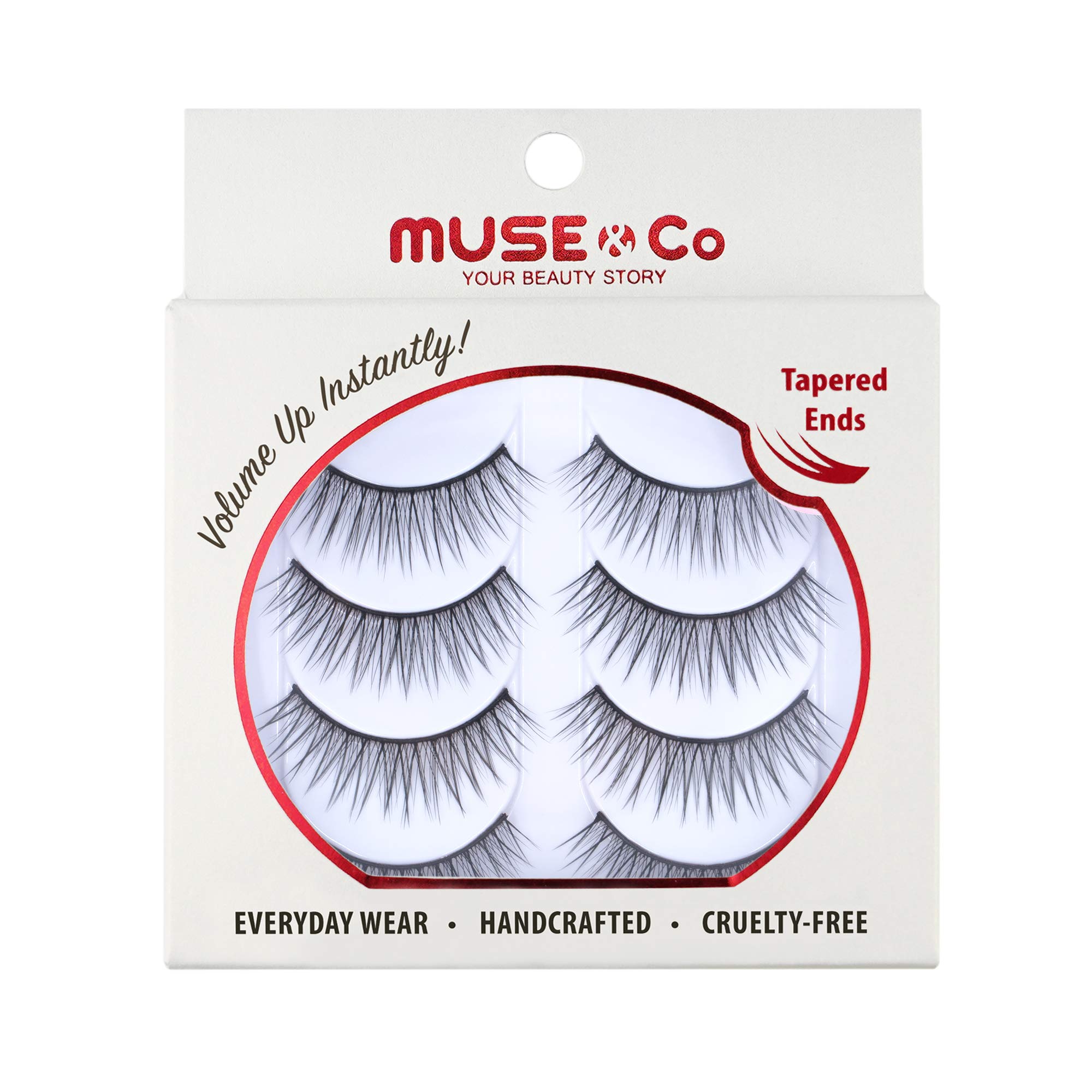 Muse&Co Multipack Eyelashes (4 Pairs) - Enchanted