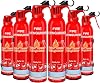 Fire Extinguisher for Home, Car, Kitchen, Vehicle, Boat, Garage, Portable A, B, C, K Class Fire Extinguishers with Mount, Emergency Survival Extinguisher, Easy Access, Versatile Fire Protection