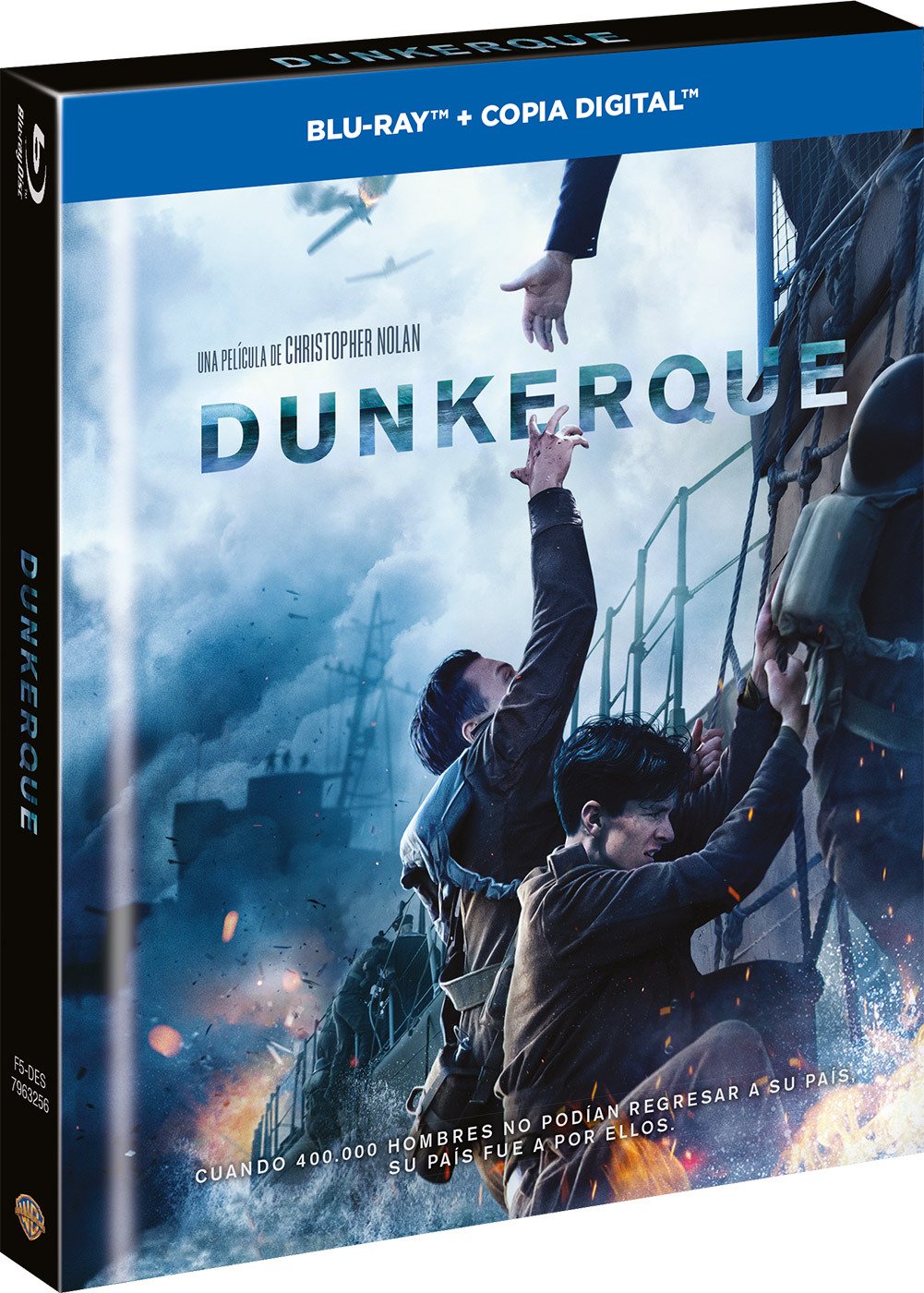 Dunkerque Blu-Ray Digibook edición física original con libreto ilustrado en castellano
