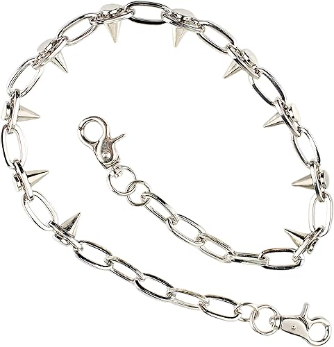 Miniatura 94 de Cadenas punk unisex para pantalones, cadenas de cinturón de alta resistencia, pantalones de hip hop, cadena de jeans con cierres de langosta