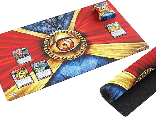 Miniatura 9 de Marvel Champions Black Widow - Tapete de goma antideslizante de 24 x 14 pulgadas, diseñado para usar con Marvel Champions The Card Game, compatible