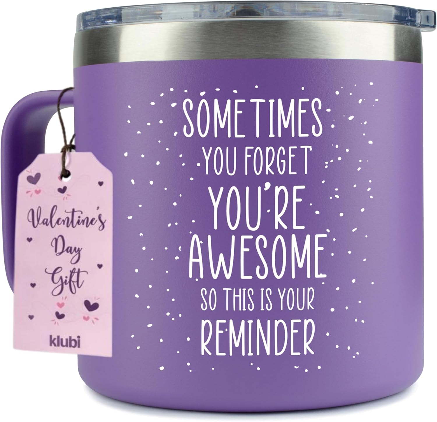 Birthday Gifts for Women - Birthday Friendship - Sometimes You Forget Your Awesome Gifts Purple Coffee Mug 14oz International Womens Day Gifts, Teacher, Social Worker Inspirational Unique, Woman Over