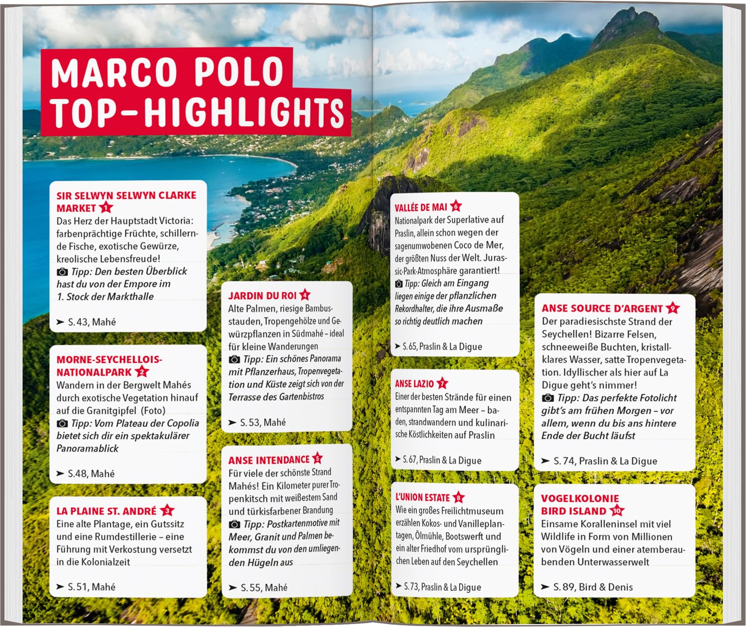MARCO POLO Reiseführer Seychellen: Reisen mit Insider-Tipps. Inklusive kostenloser Touren-App