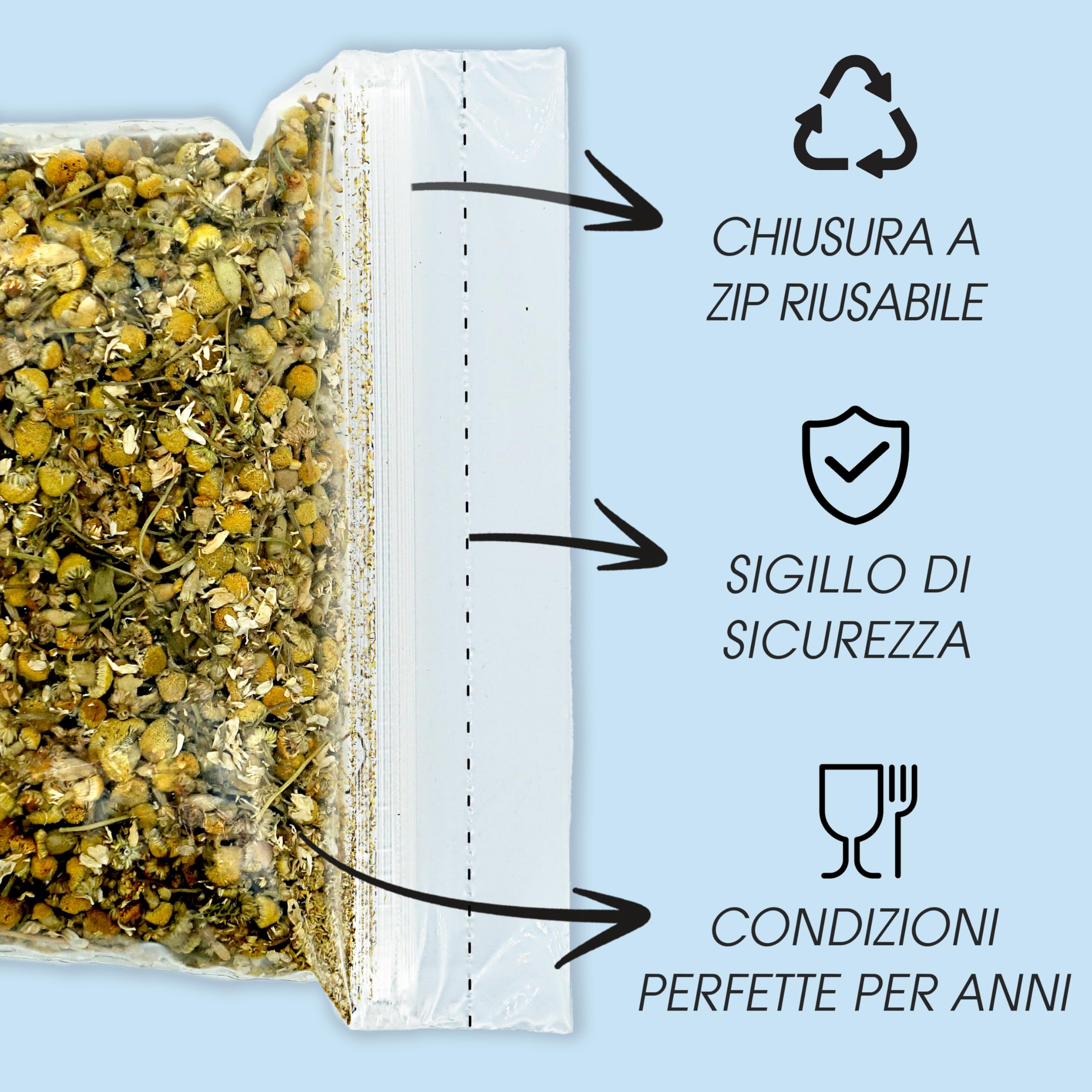 Erba Cipollina 600 gr - Cipollina Essiccata - Cipolline Sfuso - Erbe Naturali (600 gr)