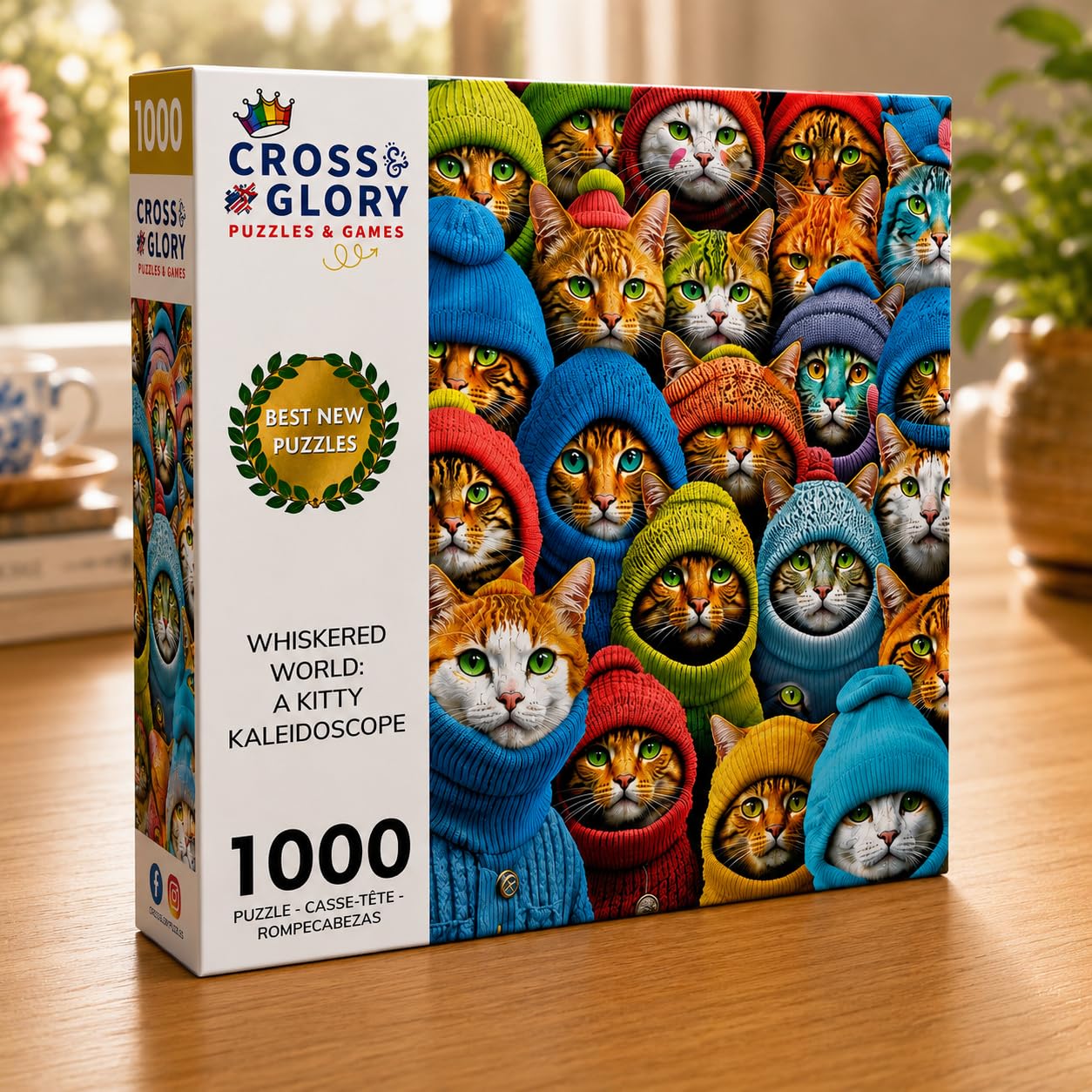 Amazon.com: Cross & Glory | 1000 Piece Jigsaw Puzzles for Adults