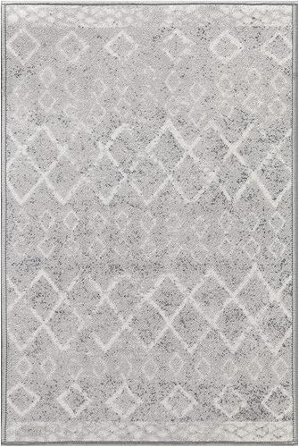 Miniatura 293 de Antep Rugs - Alfombras antideslizantes de 3 x 5 pies (antideslizante) con parte trasera de goma, de estilo antiguo, bohemio, marroquí y con pelo