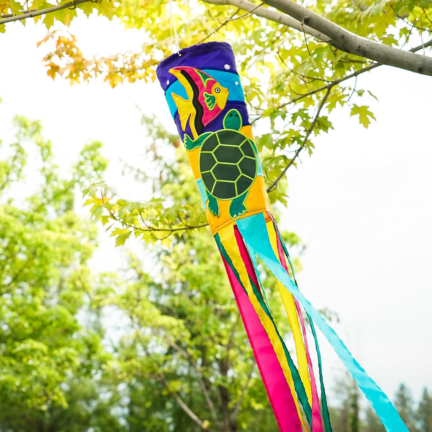 In the Breeze Sea Life Turtle Windsock, 40-Inch,4197