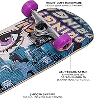 Vista 25 de Cal 7 - Patineta completa de 7.75”, 8.0