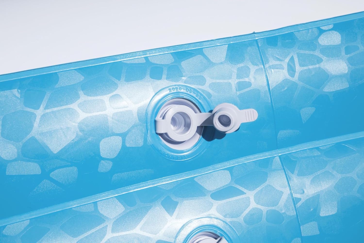 H2OGO! Inflatable Deluxe Blue Rectangular Family Pool