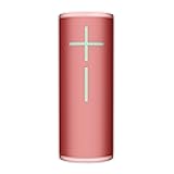 MEGABOOM 4 Portable Waterproof Bluetooth Speaker, 360-Degree Sound, Thundering Bass, 147ft Range, 20-Hour Battery, Floating Speaker - Red