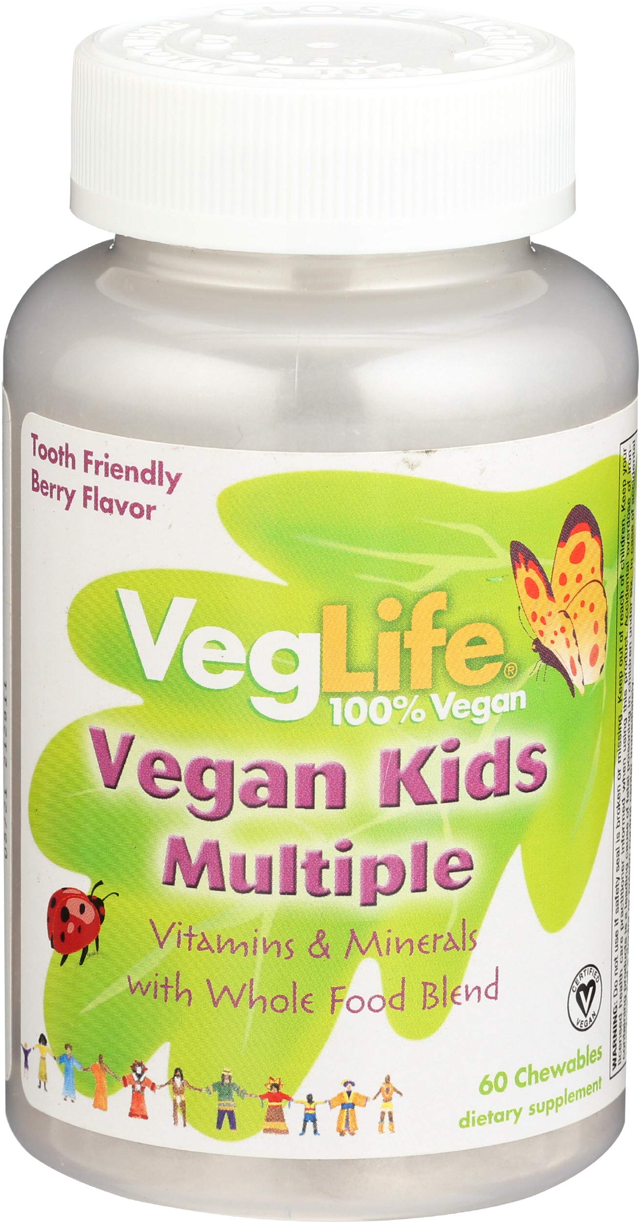 VeglifeVitamin Multiple Veglife Kid Vegan, 60 Chewy
