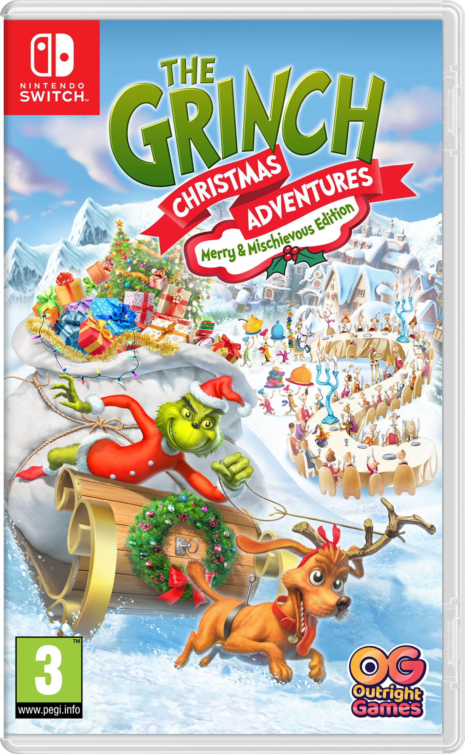 Bandai Namco Entertainment  None Bandai The Grinch Christmas Adventures: Merry & Mischievous Edition, Sports Direct