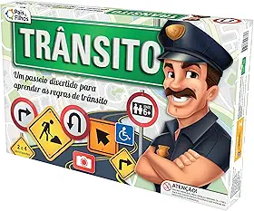 Pais & Filhos - Jogo de Tabuleiro Trânsito, Um Passeio Divertido Para Aprender as Regras do Transito