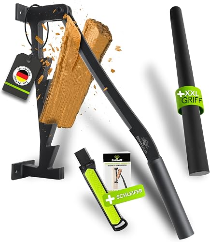 EMHAP© Holzspalter manuell – EXTRA STARKER Holz Spalter z…