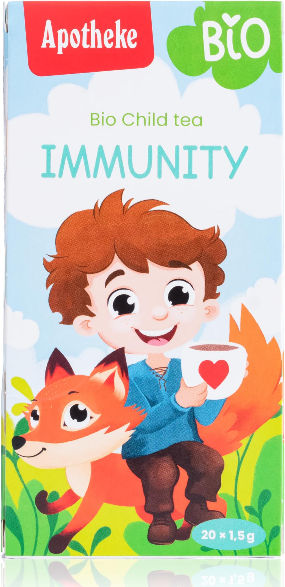 BIO Immunity Tea for Children from 9 Months of Age, Pack of 20 Tea Bags