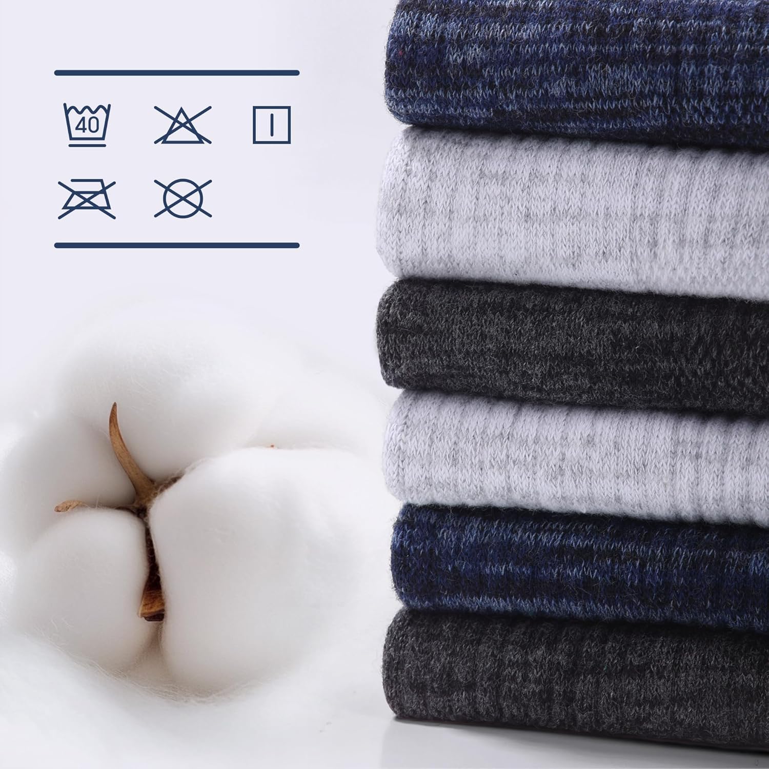 Mens Socks Ankle Running Athletic Low Cut Cushioned Moisture Wicking Short Socks for Men 5 Pairs - Image 4