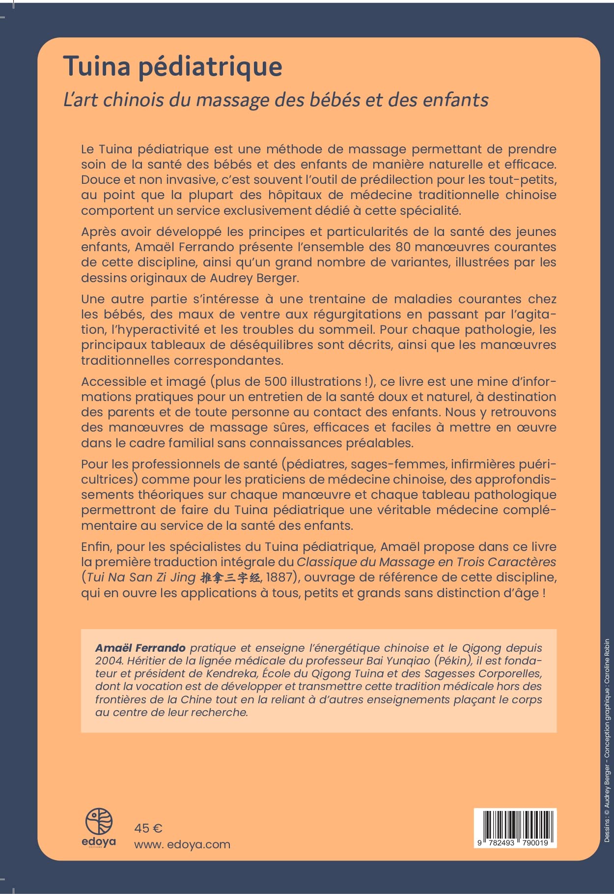 Tuina Pédiatrique - L'Art Chinois du massage des bébés et des enfants