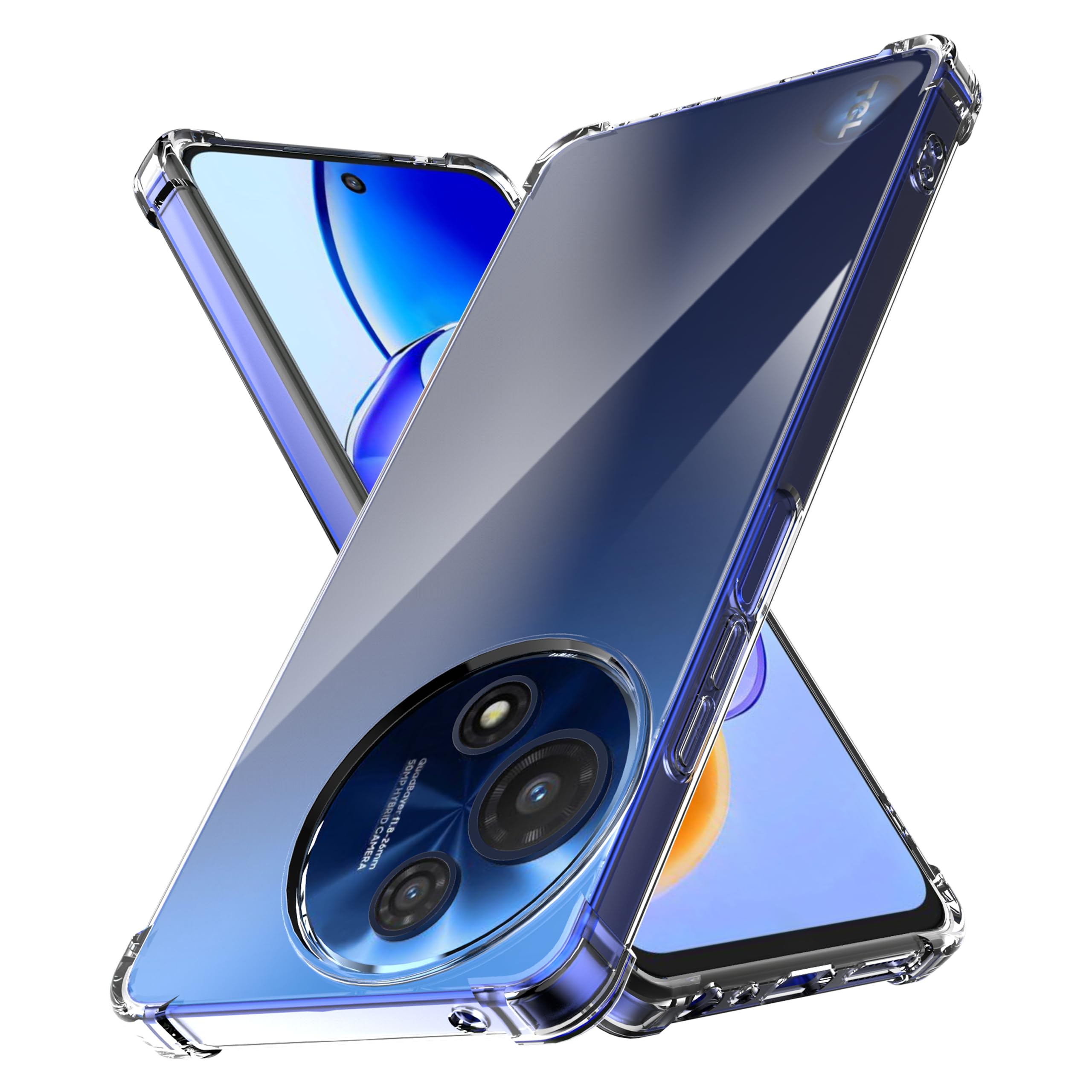 Phone Case: For TCL 50 SE 4G Case, Built In Slide Lens Cover, Heavy-Duty Double-Layer Shockproof Protective, With 360° Holder Phone Case - View #11