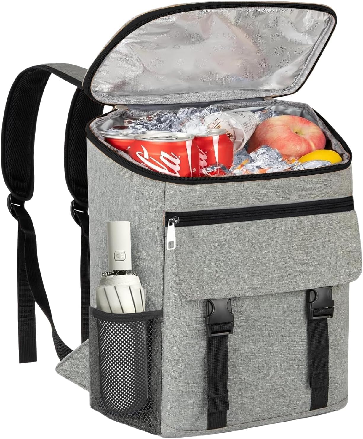 Large Waterproof Insulated Cooler Backpack for Men & Women,Leak Proof Cooler Backpack for Camping, Beach, Fishing, Picnic,Travel,Outdoor,25L,30 Cans