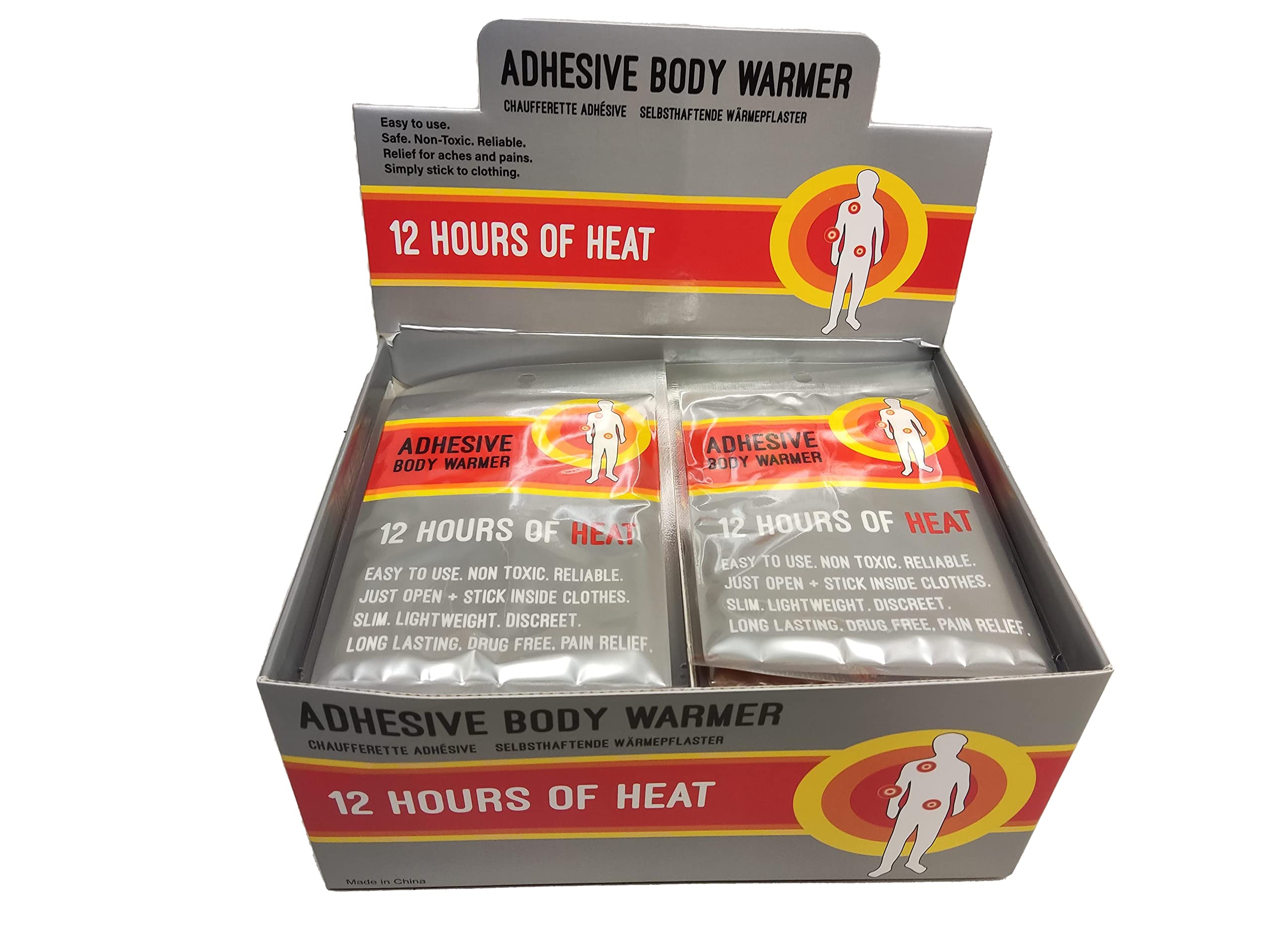 Adhesive Body Warmer (Box 40 pieces) (40)