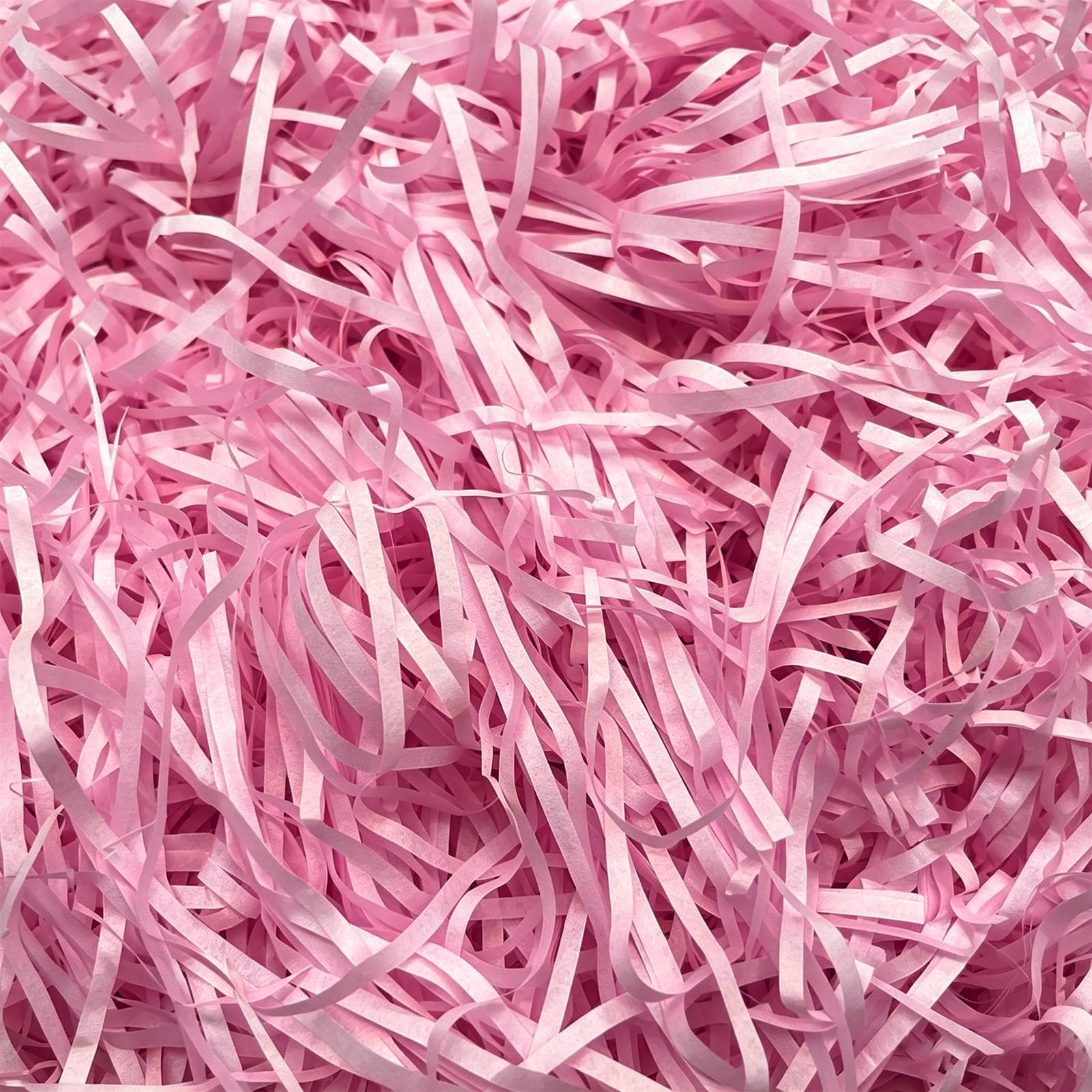 Tisspoms 2 LB Pink Raffia Paper Shreds Filler, Raffia Grass Paper Shreds