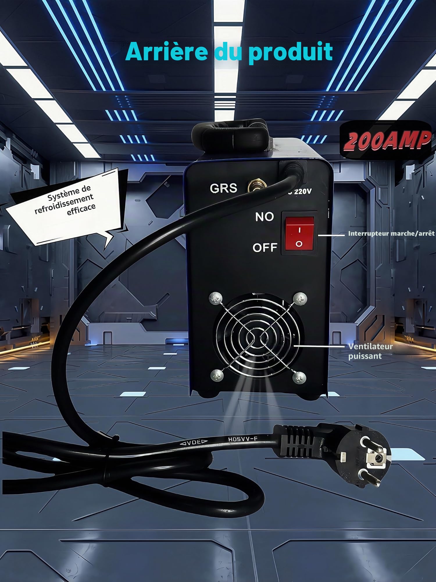 ITS-200 WIG Poste à souder 200 A et MMA 2 en 1 combiné WIG Poste à souder DC TIG Machine à souder pour soudage de l'acier, acier inoxydable