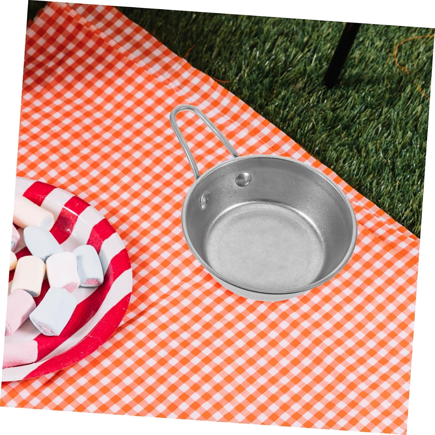 Camping Cooking Utensils Soup Bowl Handles Folding Bowl for Outdoor Travel