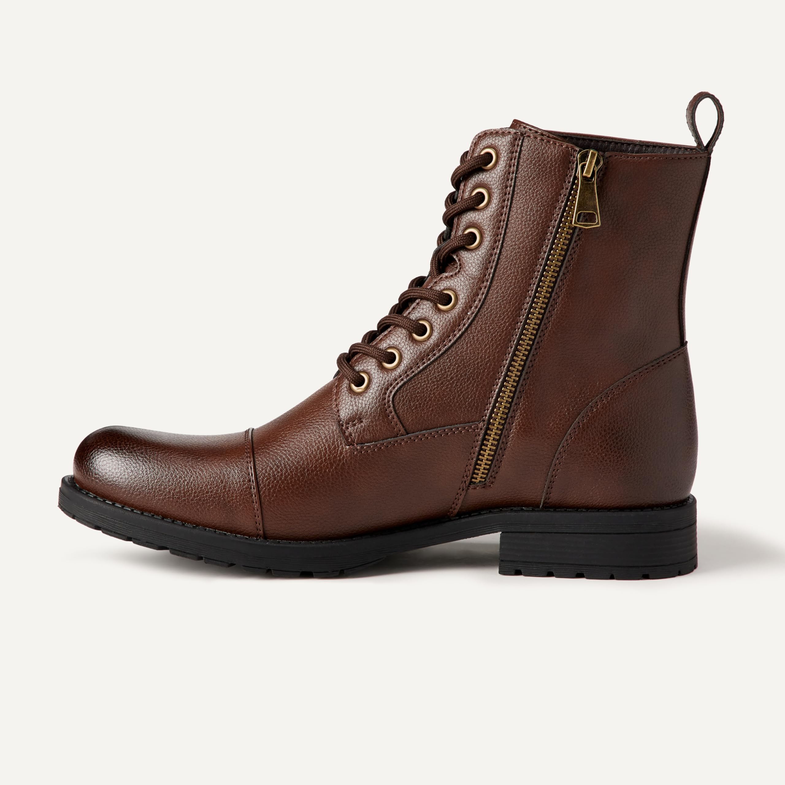 Amazon Essentials Herren Schnürstiefel Mit Zehenkappe Und Reißverschluss