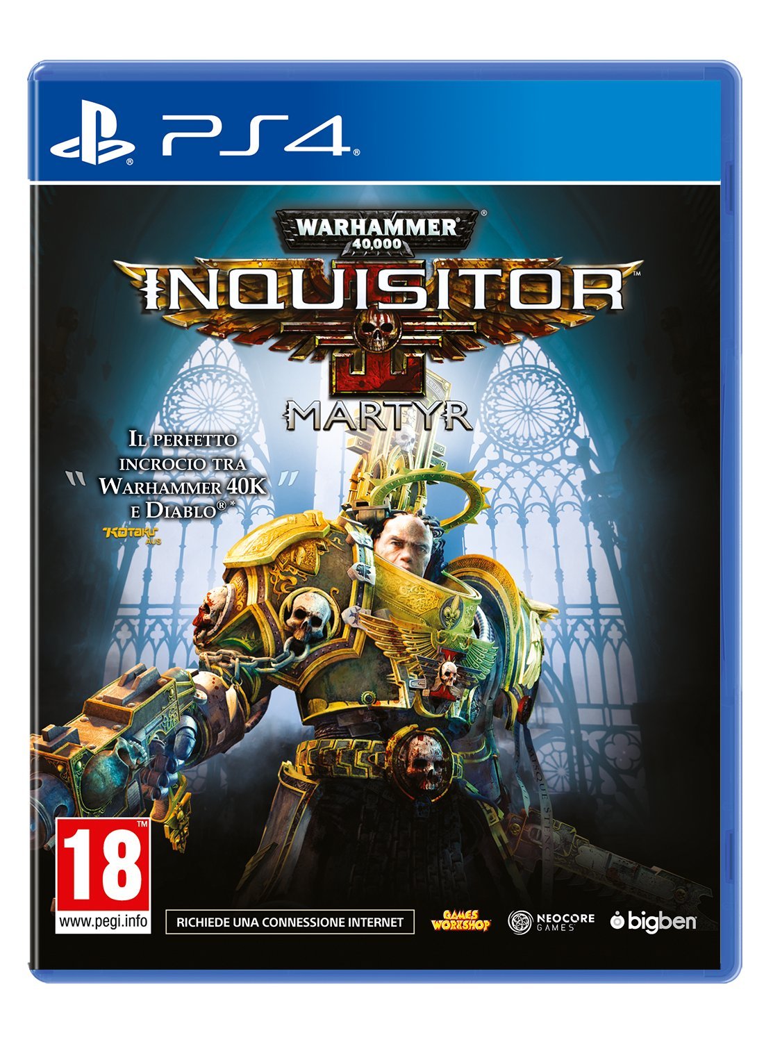 BIGBEN Warhammer Inquisitor - PlayStation 4 [Italian Import]