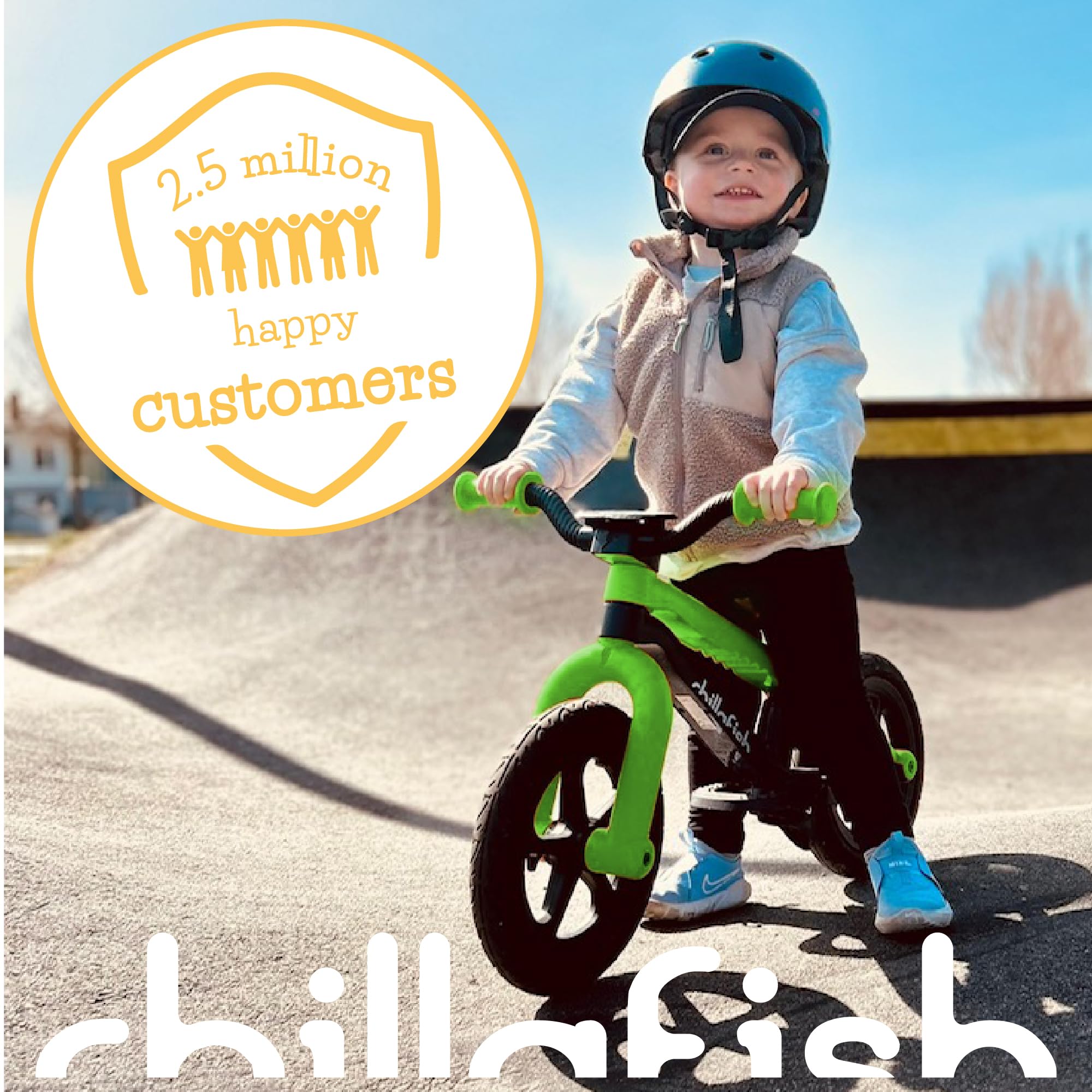 Chillafish Unisex Bmxie 2-Kiwi, freno a pedale