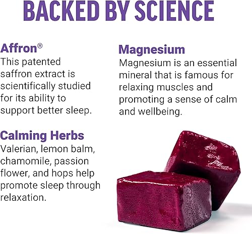 Miniatura 3 de Force Factor Somnapure - Masticables suaves sin melatonina, ayuda para dormir para mejorar la calidad del sueño, ayuda para dormir para adultos con