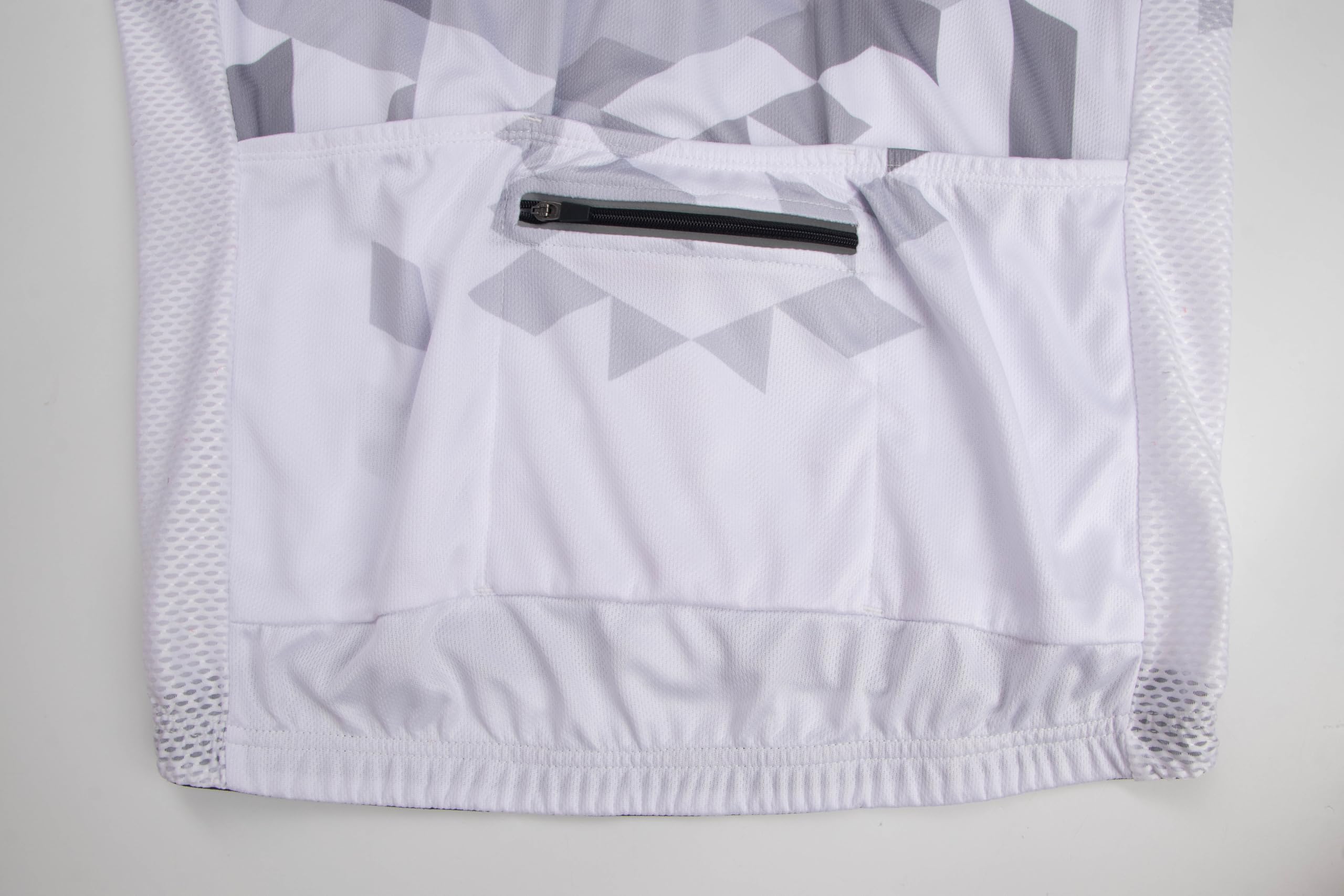 GCRFL Herren Radtrikot Sets Rennrad Shorts Ärmel Trikot + Trägerhose mit 4D Gepolstert, Fahrradbekleidung Set für Herren