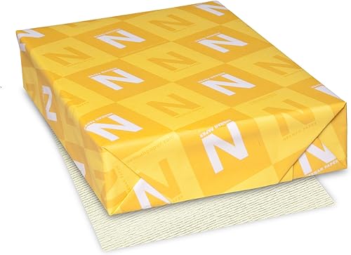 Miniatura 1 de Neenah Papel clásico de alta calidad, 8.5 x 11 pulgadas, 24 libras, blanco natural (marfil), 500 hojas (06531)