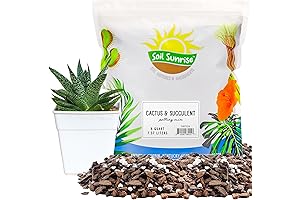 Cactus and Succulent Potting Mix (8 Quarts): Ideal Soil for Healthy Desert Plants