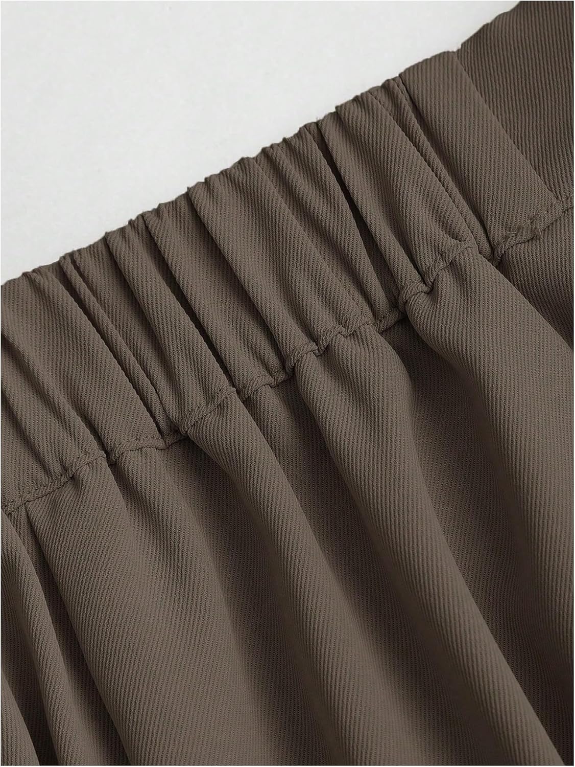 GORGLITTER Women's Pleated Midi Skirts Flare Dressy Work A Line Skirt Business Casual Outfits - Image 4