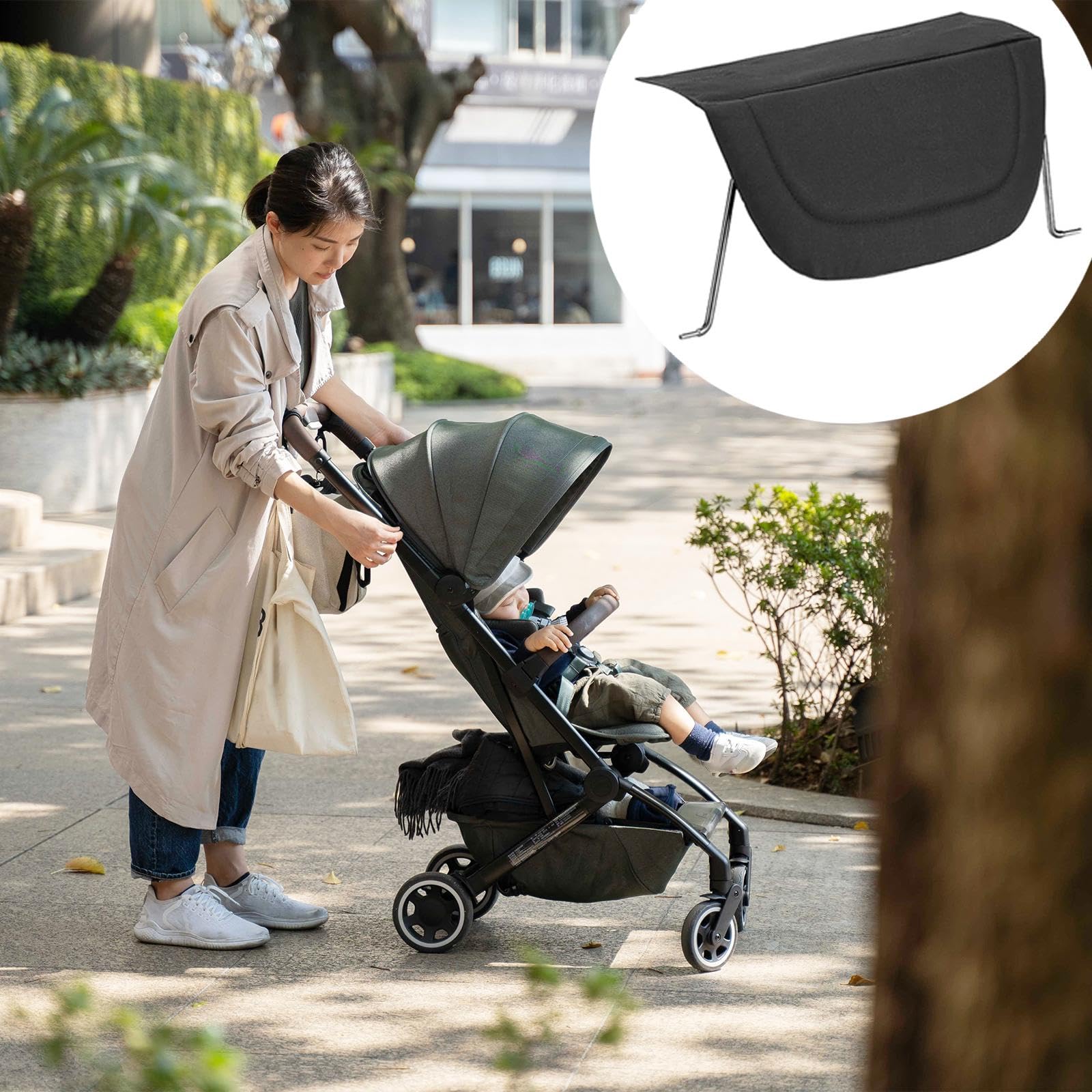 Reposapiés para Cochecito de Bebé AER+/AER, Accesorio de Extensión