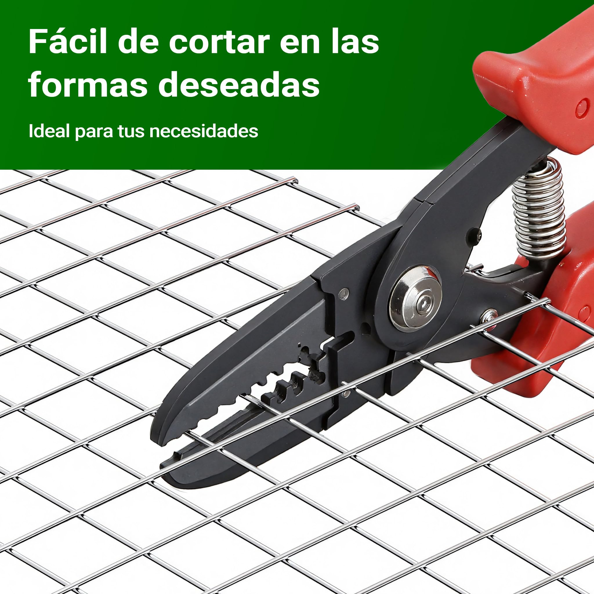 Wiltec Malla Alambre metálica gallinero Cierre metálico galvanizado Rollo 1mx25m mallado 12x12mm Jardín
