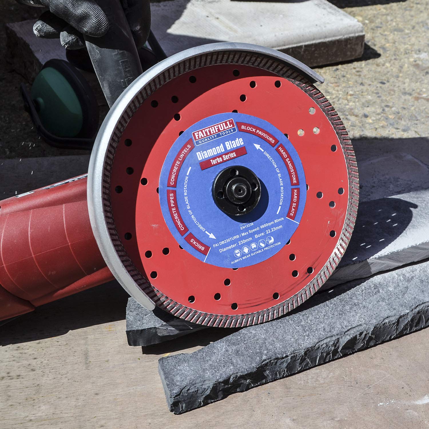 Herramientas Con Forma De Disco De Diamante Turbo Concept, 230 X 22 Mm