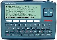 Franklin Merriam-Webster Advanced Dictionary & Thesaurus MWD-1510 Handheld - 400K Definitions, Thesaurus, Translator for Students