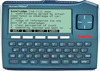 Franklin Merriam-Webster Advanced Dictionary & Thesaurus MWD-1510 Handheld - 400K Definitions, Thesaurus, Translator for Students