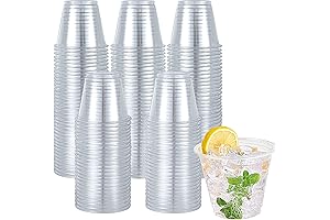Turbo Bee Clear Plastic Cups