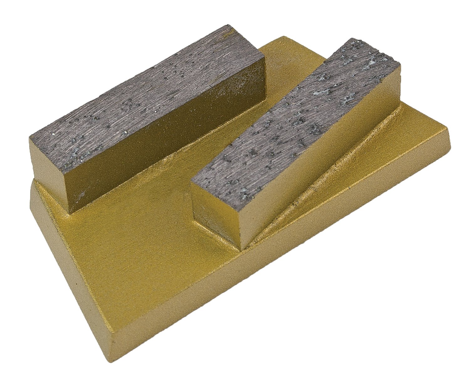 CS Unitec37122 Diamond Inserts for Concrete, fits EBS 235.1 Floor Grinder, Gold, (Pack of 5)