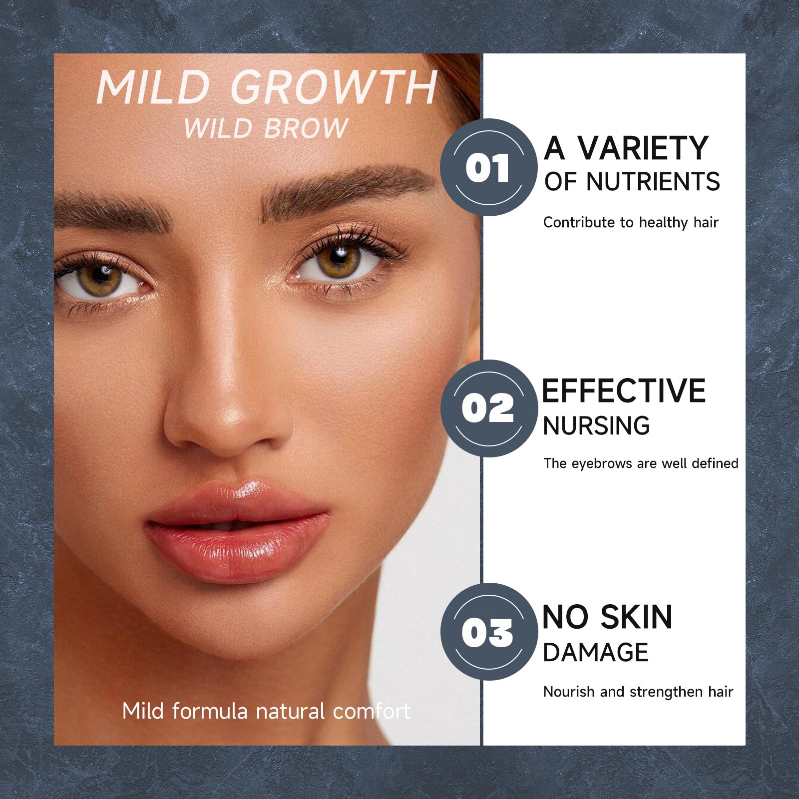 Siero Sopracciglia Ricrescita Rapida,Siero Sopracciglia-Per una Crescita Rapida e Sopracciglia Piene,Rafforza e Stimola la Rapida Crescita Delle Sopracciglia,Rende le Sopracciglia Piene,Spesse